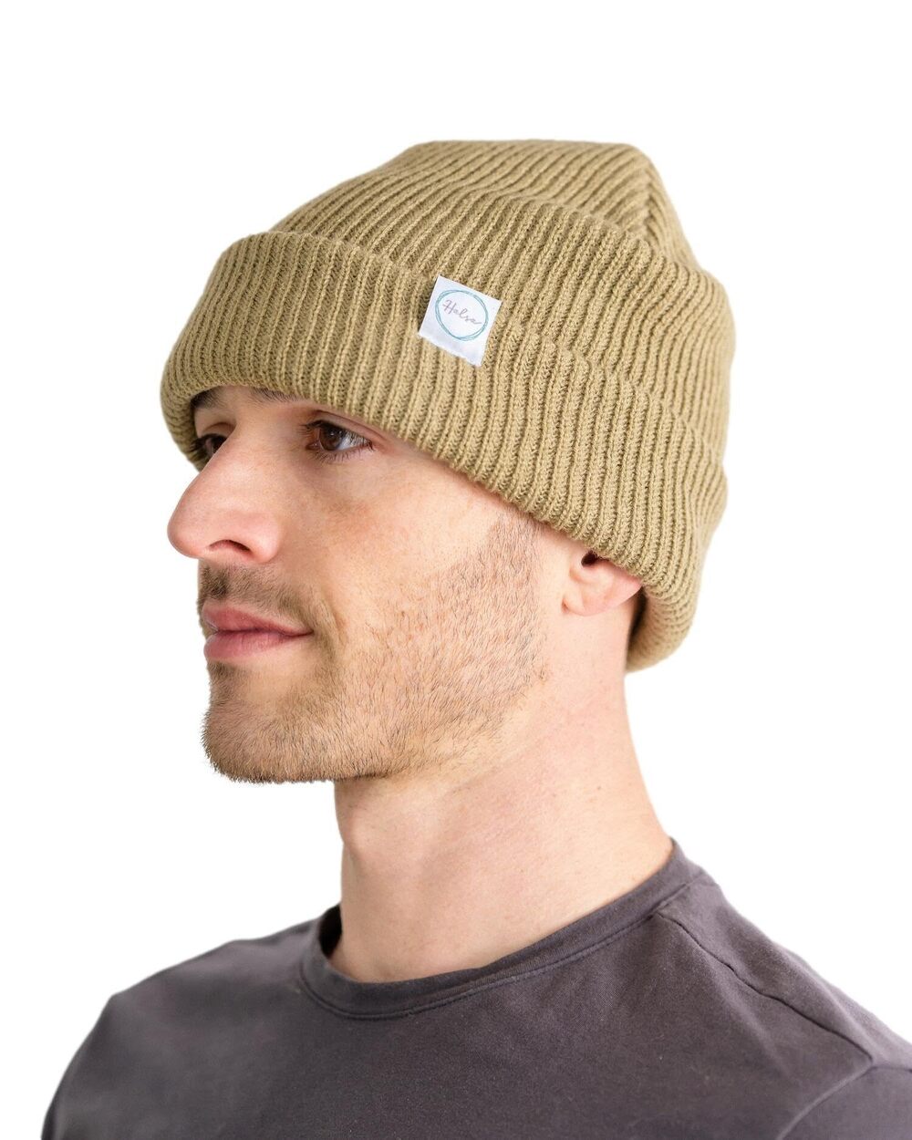 3350 EMF Protection Hat, Knit Beanie and , Silver Fiber Fabric Lined, One